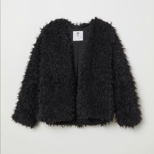 H&M Faux Fur Coat